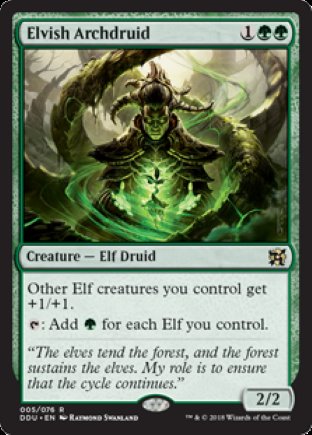 Elvish Archdruid | Elves vs Inventors