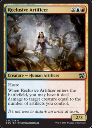 Reclusive Artificer | Elves vs Inventors