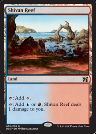 Shivan Reef | Elves vs Inventors