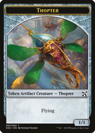 Thopter token | Elves vs Inventors