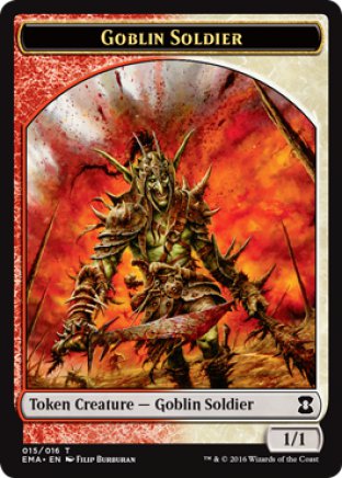 Goblin Soldier token | Eternal Masters