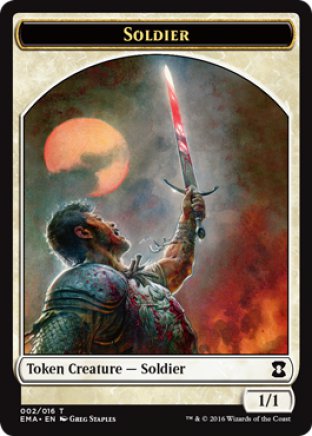 Soldier token | Eternal Masters