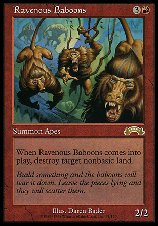 Ravenous Baboons | Exodus