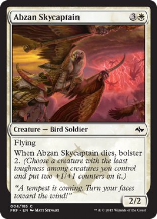 Abzan Skycaptain | Fate Reforged