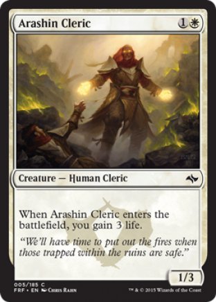 Arashin Cleric | Fate Reforged