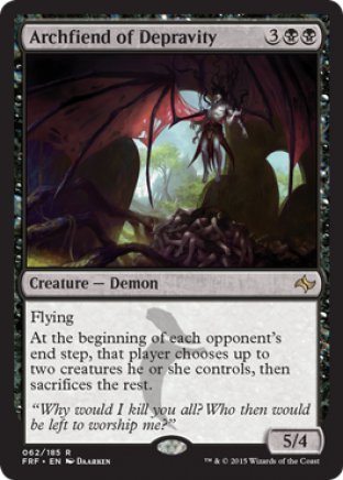 Archfiend of Depravity | Fate Reforged