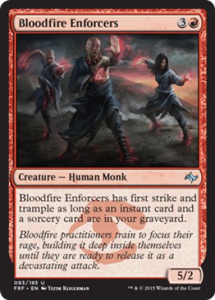 Bloodfire Enforcers | Fate Reforged