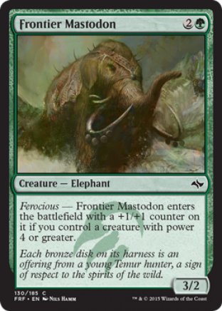Frontier Mastodon | Fate Reforged