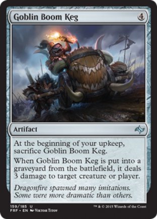 Goblin Boom Keg | Fate Reforged
