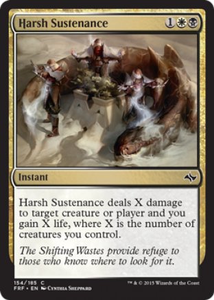 Harsh Sustenance | Fate Reforged