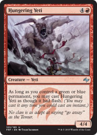 Hungering Yeti | Fate Reforged