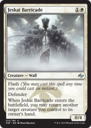 Jeskai Barricade | Fate Reforged