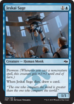 Jeskai Sage | Fate Reforged