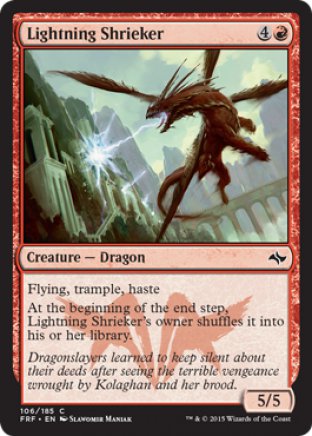 Lightning Shrieker | Fate Reforged