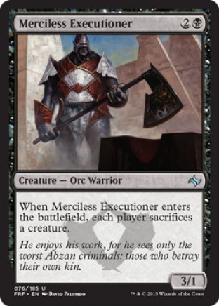 Merciless Executioner | Fate Reforged