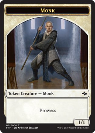 Monk token | Fate Reforged