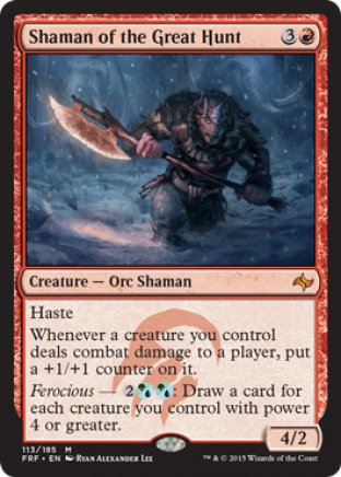 Shaman of the Great Hunt | Fate Reforged
