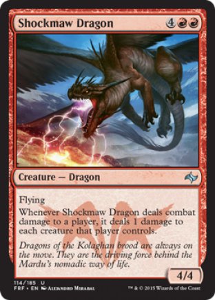 Shockmaw Dragon | Fate Reforged