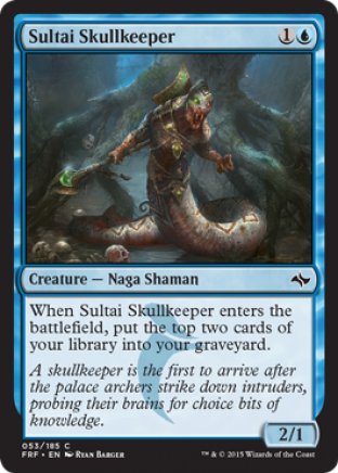 Sultai Skullkeeper | Fate Reforged