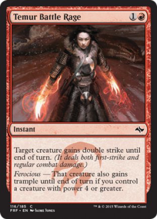 Temur Battle Rage | Fate Reforged