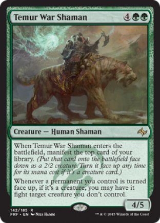 Temur War Shaman | Fate Reforged