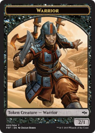 Warrior token | Fate Reforged