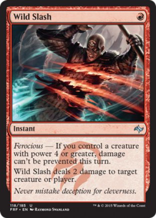 Wild Slash | Fate Reforged