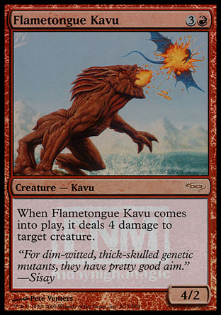 Flametongue Kavu | Friday Night Magic