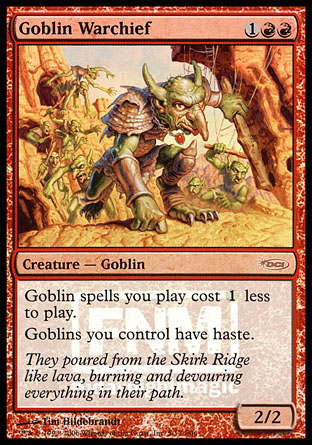 Goblin Warchief | Friday Night Magic