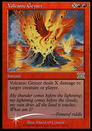 Volcanic Geyser | Friday Night Magic