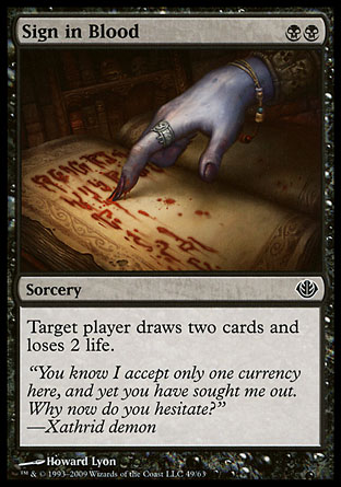 Sign in Blood | Garruk vs Liliana