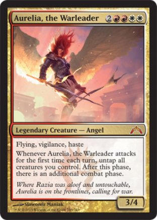 Aurelia, the Warleader | Gatecrash