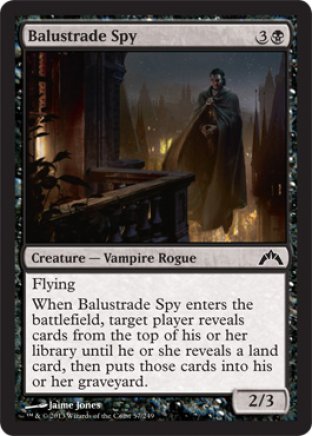 Balustrade Spy | Gatecrash