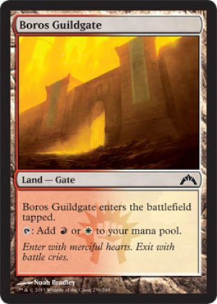 Boros Guildgate | Gatecrash