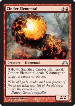 Cinder Elemental | Gatecrash