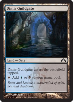 Dimir Guildgate | Gatecrash