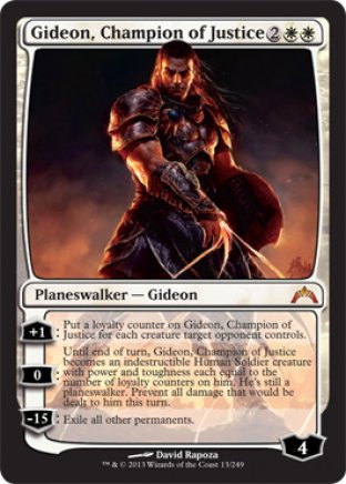 Gideon, Champion of Justice | Gatecrash