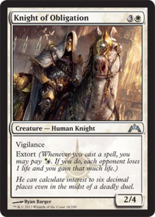 Knight of Obligation | Gatecrash