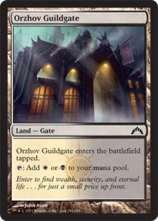 Orzhov Guildgate | Gatecrash