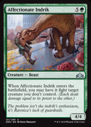 Affectionate Indrik | Guilds of Ravnica