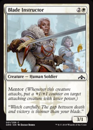 Blade Instructor | Guilds of Ravnica