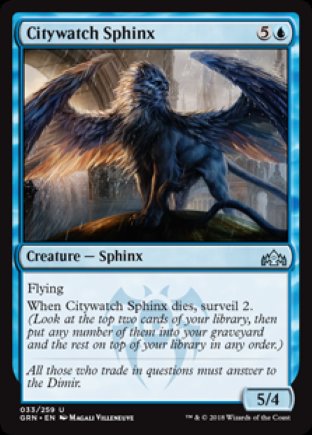 Citywatch Sphinx | Guilds of Ravnica