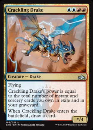 Crackling Drake | Guilds of Ravnica