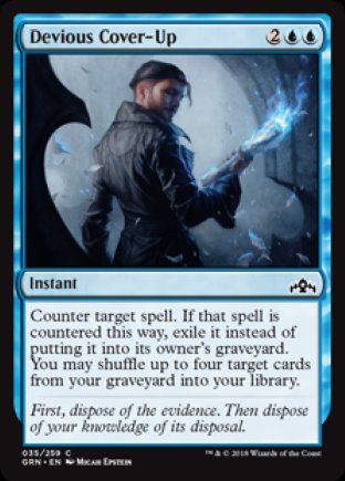 Devious Cover-Up | Guilds of Ravnica