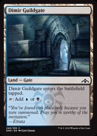 Dimir Guildgate | Guilds of Ravnica