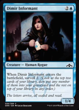 Dimir Informant | Guilds of Ravnica