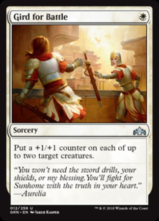 Gird for Battle | Guilds of Ravnica