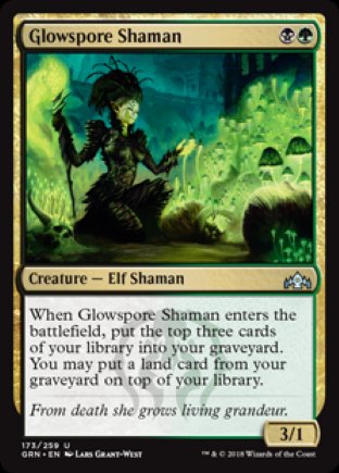 Glowspore Shaman | Guilds of Ravnica