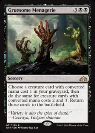 Gruesome Menagerie | Guilds of Ravnica