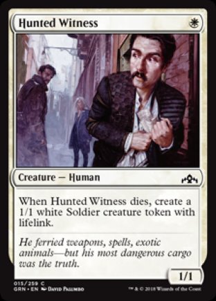 Hunted Witness | Guilds of Ravnica